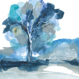 Blue Impasto II by Chris Paschke. SKU 83108a. Archival Giclee Fine art print for wall decor.
