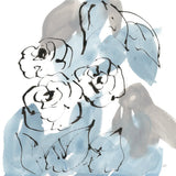 Blue Neutrals II by Chris Paschke. SKU 70650a. Archival Giclee Fine art print for wall decor.