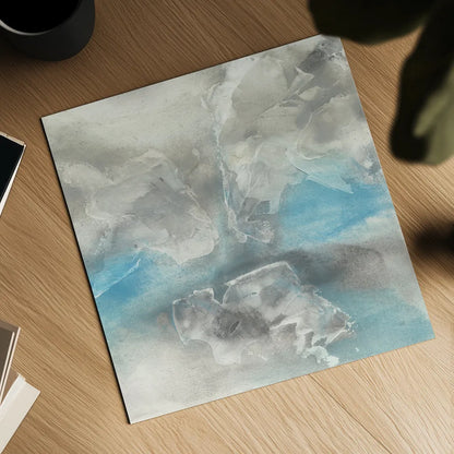 Blue Tones I by Chris Paschke. Shown as a detailed flat fine art print, highlighting archival giclee quality. Available as an archival giclee rolled canvas, fine art paper, or poster print. SKU 35267a.