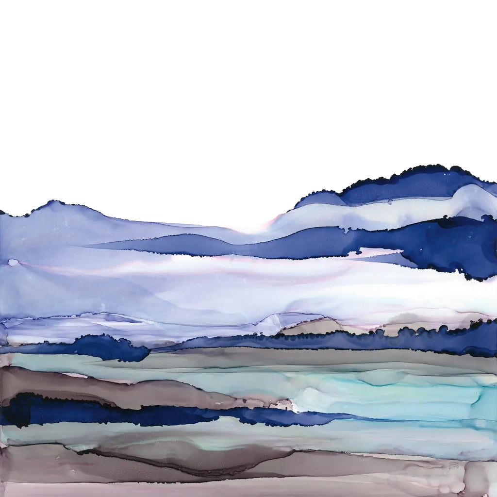 Bluescape I by Chris Paschke. SKU 66745a. Archival Giclee Fine art print for wall decor.