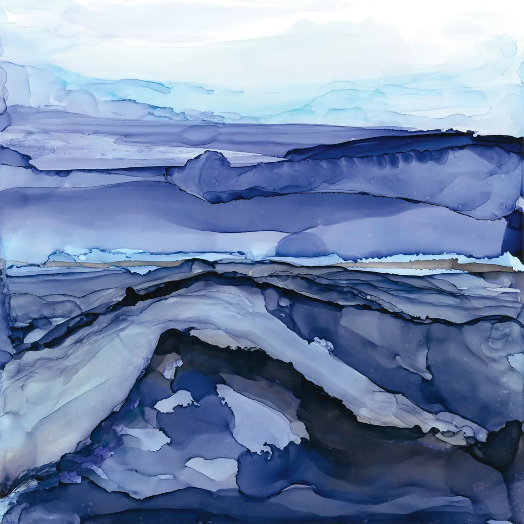 Bluescape V by Chris Paschke. SKU 66749a. Archival Giclee Fine art print for wall decor.