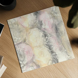 Blush Circles I by Chris Paschke. Shown as a detailed flat fine art print, highlighting archival giclee quality. Available as an archival giclee rolled canvas, fine art paper, or poster print. SKU 35261a.