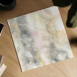 Blush Circles II by Chris Paschke. Shown as a detailed flat fine art print, highlighting archival giclee quality. Available as an archival giclee rolled canvas, fine art paper, or poster print. SKU 35262a.