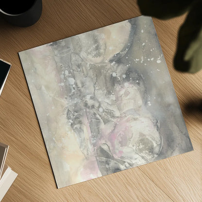 Blushing Snowflakes I by Chris Paschke. Shown as a detailed flat fine art print, highlighting archival giclee quality. Available as an archival giclee rolled canvas, fine art paper, or poster print. SKU 35263a.