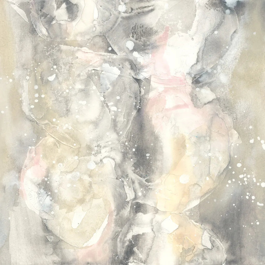 Blushing Snowflakes II v2 by Chris Paschke. SKU 44863a. Archival Giclee Fine art print for wall decor.