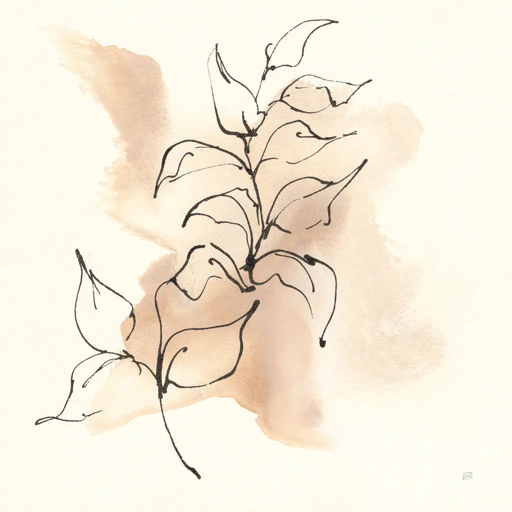 Boho Botanical I by Chris Paschke. SKU 89518a. Archival Giclee Fine art print for wall decor.