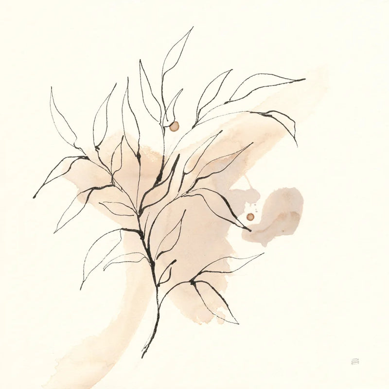 Boho Botanical III by Chris Paschke. SKU 89520a. Archival Giclee Fine art print for wall decor.
