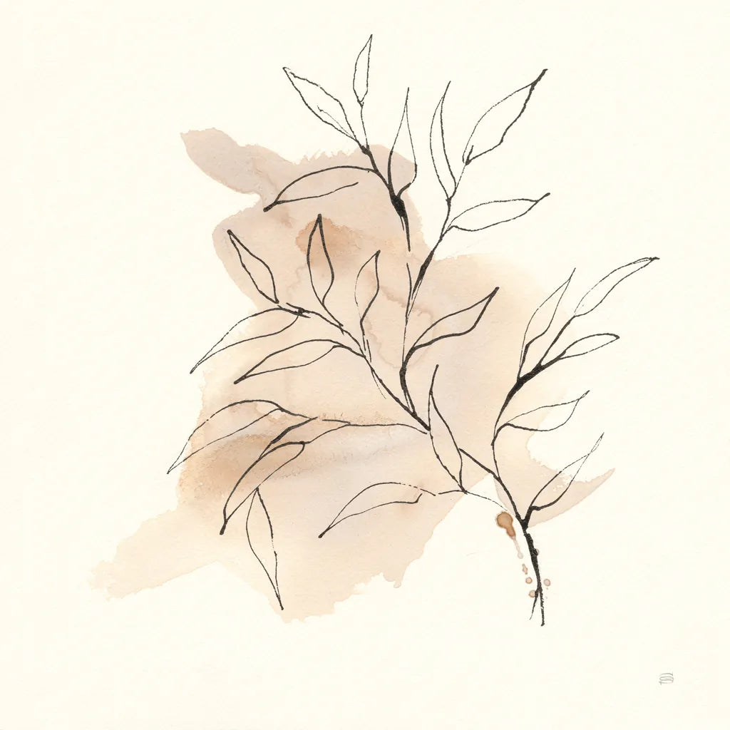 Boho Botanical IV by Chris Paschke. SKU 89521a. Archival Giclee Fine art print for wall decor.