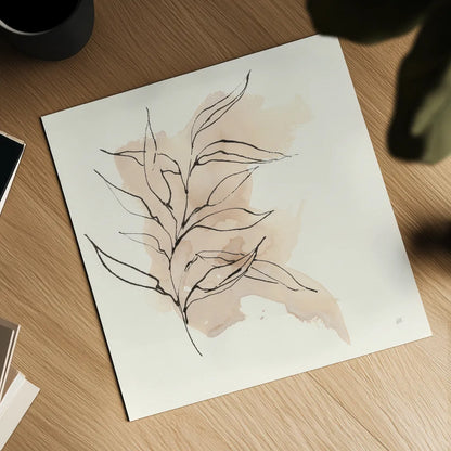 Boho Botanical VI by Chris Paschke. Shown as a detailed flat fine art print, highlighting archival giclee quality. Available as an archival giclee rolled canvas, fine art paper, or poster print. SKU 89523a.