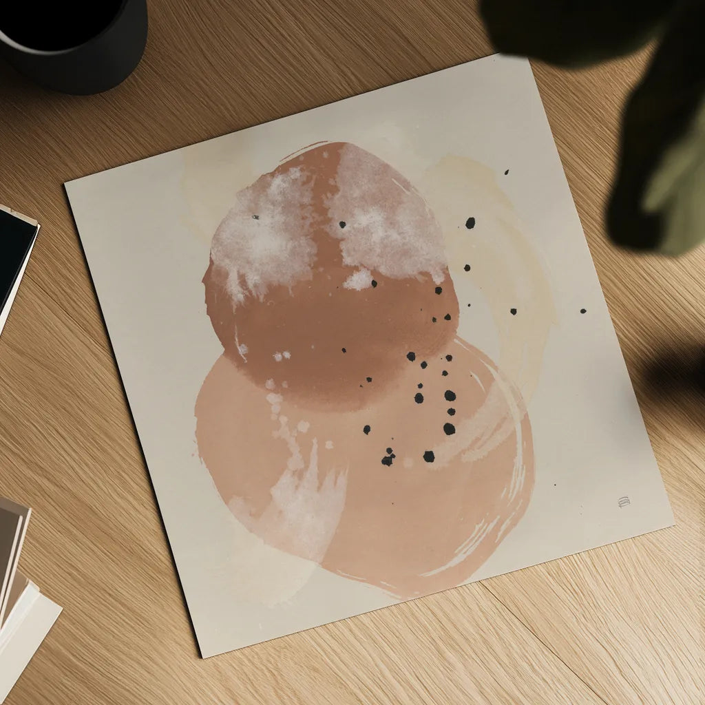 Boho I by Chris Paschke. Shown as a detailed flat fine art print, highlighting archival giclee quality. Available as an archival giclee rolled canvas, fine art paper, or poster print. SKU 83783a.