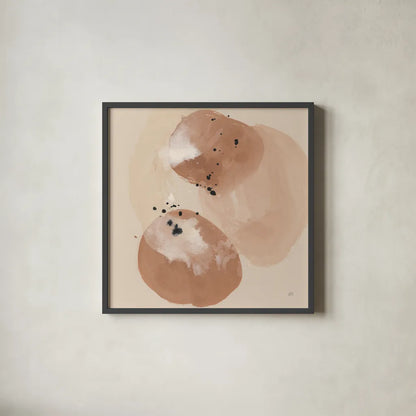 Boho II by Chris Paschke. Shown in a sleek black glass frame for a contemporary gallery look. Available as an archival giclee rolled canvas, fine art paper, or poster print. SKU 83784a.