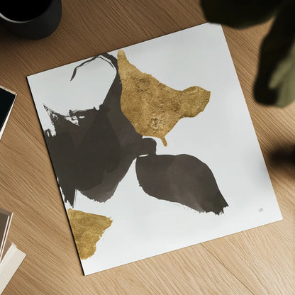 Bold Gold IV by Chris Paschke. Shown as a detailed flat fine art print, highlighting archival giclee quality. Available as an archival giclee rolled canvas, fine art paper, or poster print. SKU 86814a.