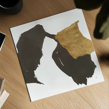 Bold Gold VI by Chris Paschke. Shown as a detailed flat fine art print, highlighting archival giclee quality. Available as an archival giclee rolled canvas, fine art paper, or poster print. SKU 86816a.