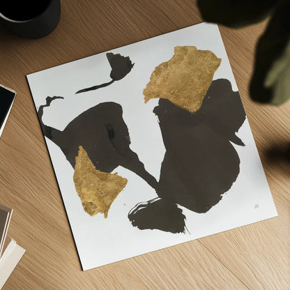 Bold Gold VII by Chris Paschke. Shown as a detailed flat fine art print, highlighting archival giclee quality. Available as an archival giclee rolled canvas, fine art paper, or poster print. SKU 86817a.