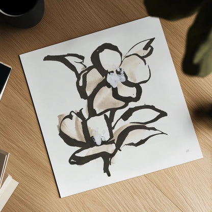 Bold Greige II by Chris Paschke. Shown as a detailed flat fine art print, highlighting archival giclee quality. Available as an archival giclee rolled canvas, fine art paper, or poster print. SKU 92774a.