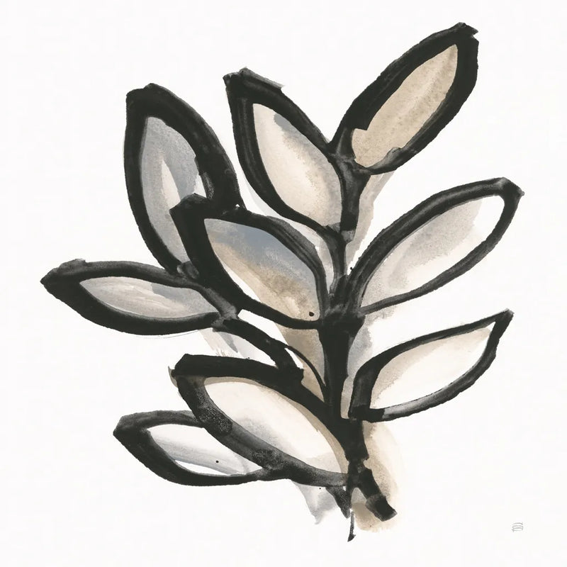 Bold Leaves I by Chris Paschke. SKU 92777a. Archival Giclee Fine art print for wall decor.