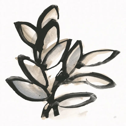 Bold Leaves II by Chris Paschke. SKU 92778a. Archival Giclee Fine art print for wall decor.