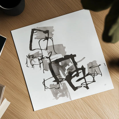 Boxed In II by Chris Paschke. Shown as a detailed flat fine art print, highlighting archival giclee quality. Available as an archival giclee rolled canvas, fine art paper, or poster print. SKU 66204a.