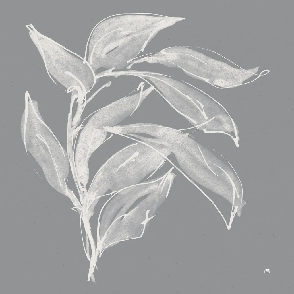 Branch I Gray by Chris Paschke. SKU 80482a. Archival Giclee Fine art print for wall decor.