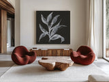 Branch III by Chris Paschke. Shown as extra-large giant wall art in a modern living room. Available as an archival giclee rolled canvas, fine art paper, or poster print. SKU 73596a.