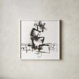Breaking Out I by Chris Paschke. Shown in a crisp white glass frame for a clean and minimalist style. Available as an archival giclee rolled canvas, fine art paper, or poster print. SKU 66205a.