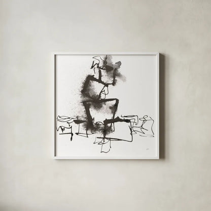 Breaking Out I by Chris Paschke. Shown in a crisp white glass frame for a clean and minimalist style. Available as an archival giclee rolled canvas, fine art paper, or poster print. SKU 66205a.