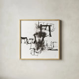Breaking Out II by Chris Paschke. Shown in a natural wood glass frame for a timeless modern aesthetic. Available as an archival giclee rolled canvas, fine art paper, or poster print. SKU 66206a.