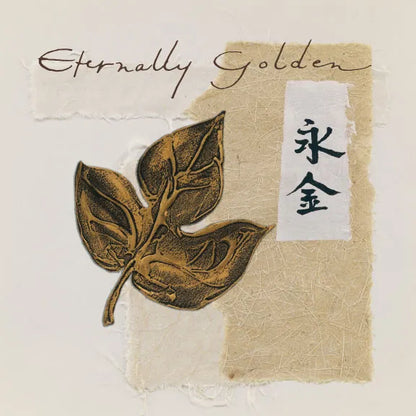 Bronze Leaf IV - Eternally Golden by Chris Paschke. SKU 36624a. Archival Giclee Fine art print for wall decor.