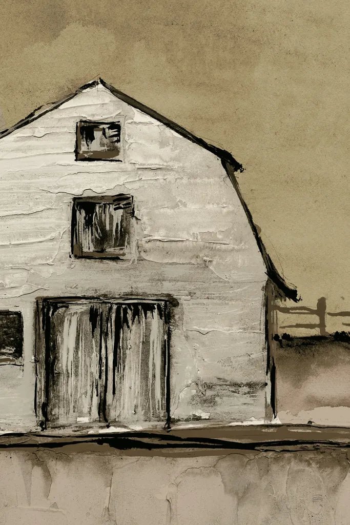 Brown Barn III by Chris Paschke. SKU 85029h. Archival Giclee Fine art print for wall decor.