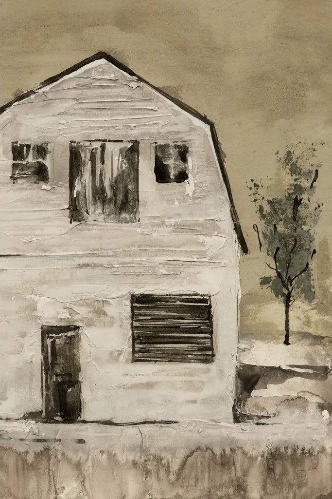 Brown Barn VI by Chris Paschke. SKU 85031h. Archival Giclee Fine art print for wall decor.