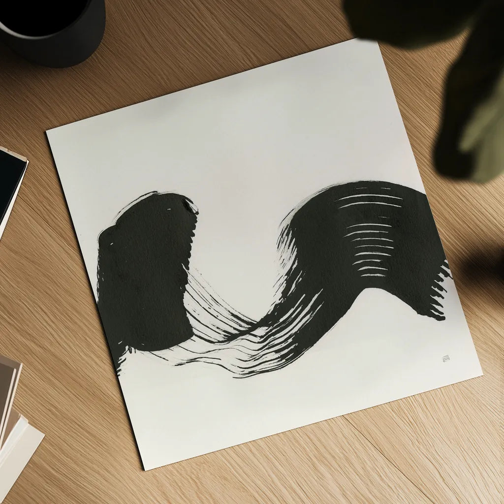 Brushed I by Chris Paschke. Shown as a detailed flat fine art print, highlighting archival giclee quality. Available as an archival giclee rolled canvas, fine art paper, or poster print. SKU 79471a.