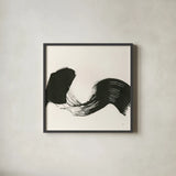 Brushed I by Chris Paschke. Shown in a sleek black glass frame for a contemporary gallery look. Available as an archival giclee rolled canvas, fine art paper, or poster print. SKU 79471a.