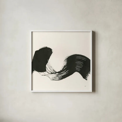 Brushed I by Chris Paschke. Shown in a crisp white glass frame for a clean and minimalist style. Available as an archival giclee rolled canvas, fine art paper, or poster print. SKU 79471a.