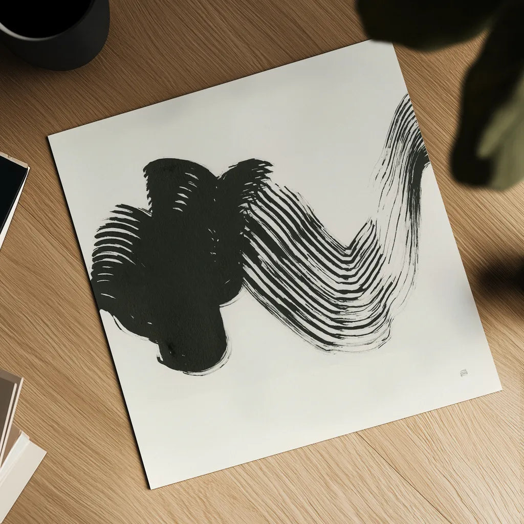 Brushed II by Chris Paschke. Shown as a detailed flat fine art print, highlighting archival giclee quality. Available as an archival giclee rolled canvas, fine art paper, or poster print. SKU 79472a.