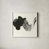Brushed II by Chris Paschke. Shown in a crisp white glass frame for a clean and minimalist style. Available as an archival giclee rolled canvas, fine art paper, or poster print. SKU 79472a.