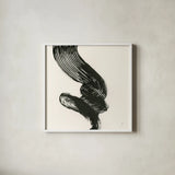 Brushed III by Chris Paschke. Shown in a crisp white glass frame for a clean and minimalist style. Available as an archival giclee rolled canvas, fine art paper, or poster print. SKU 79473a.