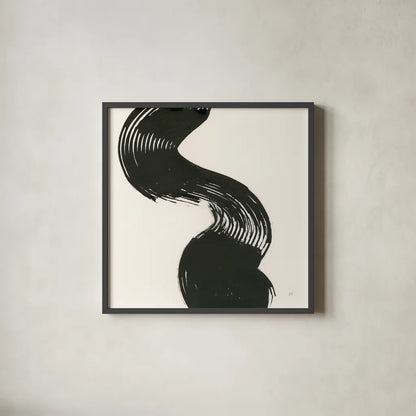 Brushed IV by Chris Paschke. Shown in a sleek black glass frame for a contemporary gallery look. Available as an archival giclee rolled canvas, fine art paper, or poster print. SKU 79474a.