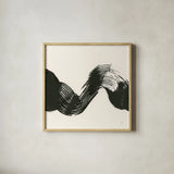 Brushed VI by Chris Paschke. Shown in a natural wood glass frame for a timeless modern aesthetic. Available as an archival giclee rolled canvas, fine art paper, or poster print. SKU 79476a.