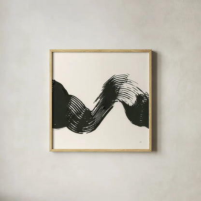 Brushed VI by Chris Paschke. Shown in a natural wood glass frame for a timeless modern aesthetic. Available as an archival giclee rolled canvas, fine art paper, or poster print. SKU 79476a.