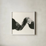 Brushed VI by Chris Paschke. Shown in a crisp white glass frame for a clean and minimalist style. Available as an archival giclee rolled canvas, fine art paper, or poster print. SKU 79476a.