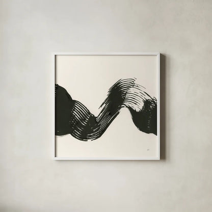 Brushed VI by Chris Paschke. Shown in a crisp white glass frame for a clean and minimalist style. Available as an archival giclee rolled canvas, fine art paper, or poster print. SKU 79476a.