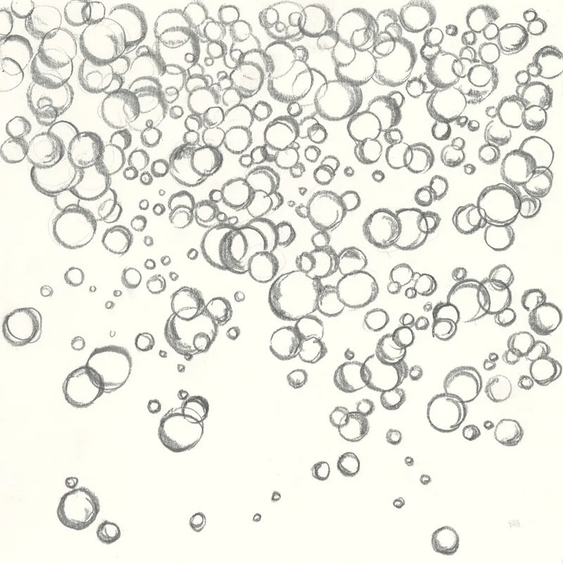 Bubbles I by Chris Paschke. SKU 41833a. Archival Giclee Fine art print for wall decor.