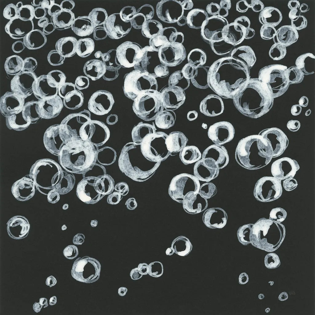 Bubbles II by Chris Paschke. SKU 41834a. Archival Giclee Fine art print for wall decor.