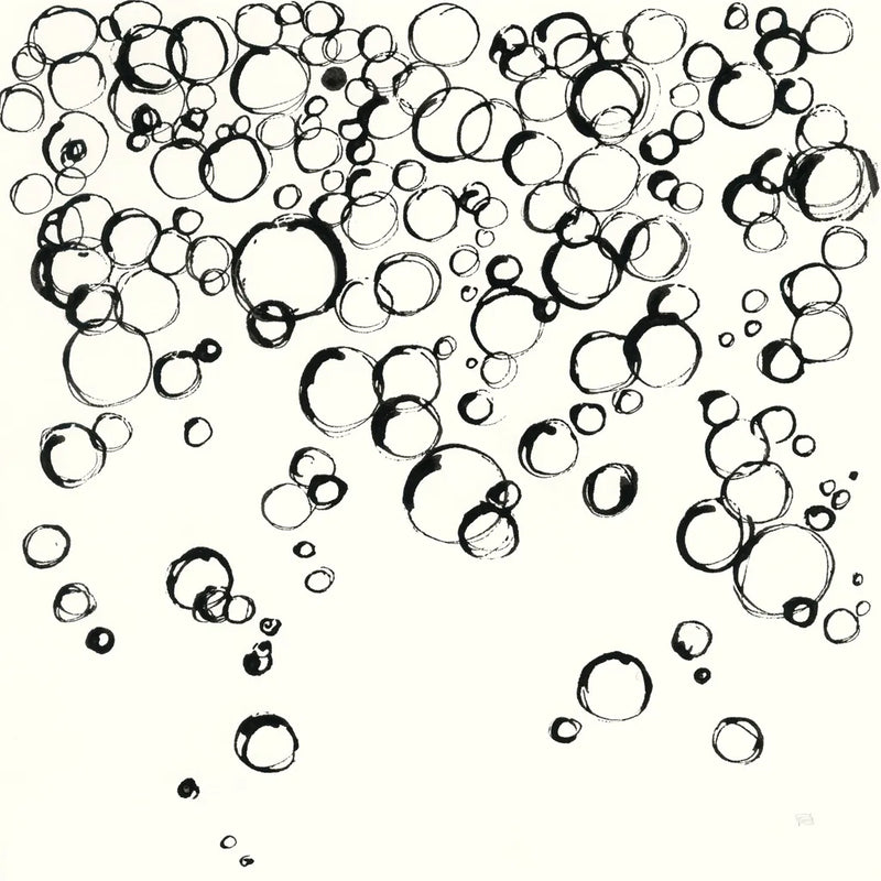 Bubbles III by Chris Paschke. SKU 41835a. Archival Giclee Fine art print for wall decor.