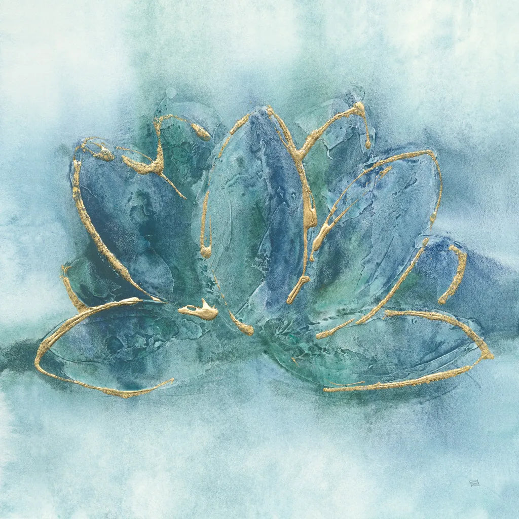 Buddha Lotus by Chris Paschke. SKU 48028a. Archival Giclee Fine art print for wall decor.