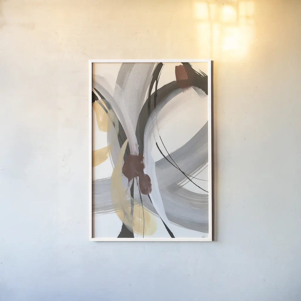 Bundled I by Chris Paschke. shown as a paper print in a white frame. Available as a archival giclee rolled canvas, fine art paper, or poster print. SKU 91420h.