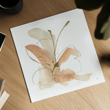 Butterfly Flower I by Chris Paschke. Shown as a detailed flat fine art print, highlighting archival giclee quality. Available as an archival giclee rolled canvas, fine art paper, or poster print. SKU 78866a.