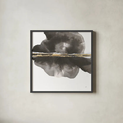 Casting Shadows by Chris Paschke. Shown in a sleek black glass frame for a contemporary gallery look. Available as an archival giclee rolled canvas, fine art paper, or poster print. SKU 74360a.