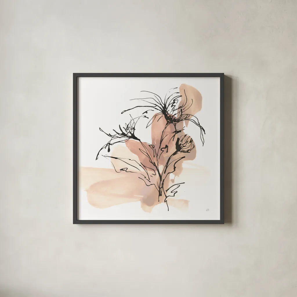 Cave Mum I by Chris Paschke. Shown in a sleek black glass frame for a contemporary gallery look. Available as an archival giclee rolled canvas, fine art paper, or poster print. SKU 85761a.