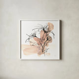 Cave Mum I by Chris Paschke. Shown in a crisp white glass frame for a clean and minimalist style. Available as an archival giclee rolled canvas, fine art paper, or poster print. SKU 85761a.